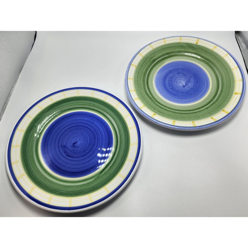 Williams Sonoma Marisol Hand Painted Dessert/Salad/Smal Plate (Set of 2) READ!!! - Picture 3 of 16